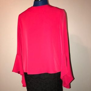 Hot pink blouse